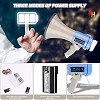 Portable 50W Megaphone Speaker PA Bullhorn – Built-in Siren, Adjustable Volume & 1200-Yard Range