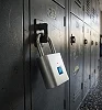 Aluminium Smart Fingerprint Door Handle Lock with Display
