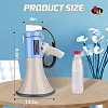 Portable 50W Megaphone Speaker PA Bullhorn – Built-in Siren, Adjustable Volume & 1200-Yard Range