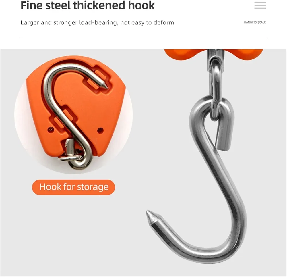 Hanging 200kg Crane Weighing Scale With Clear Digital Screen