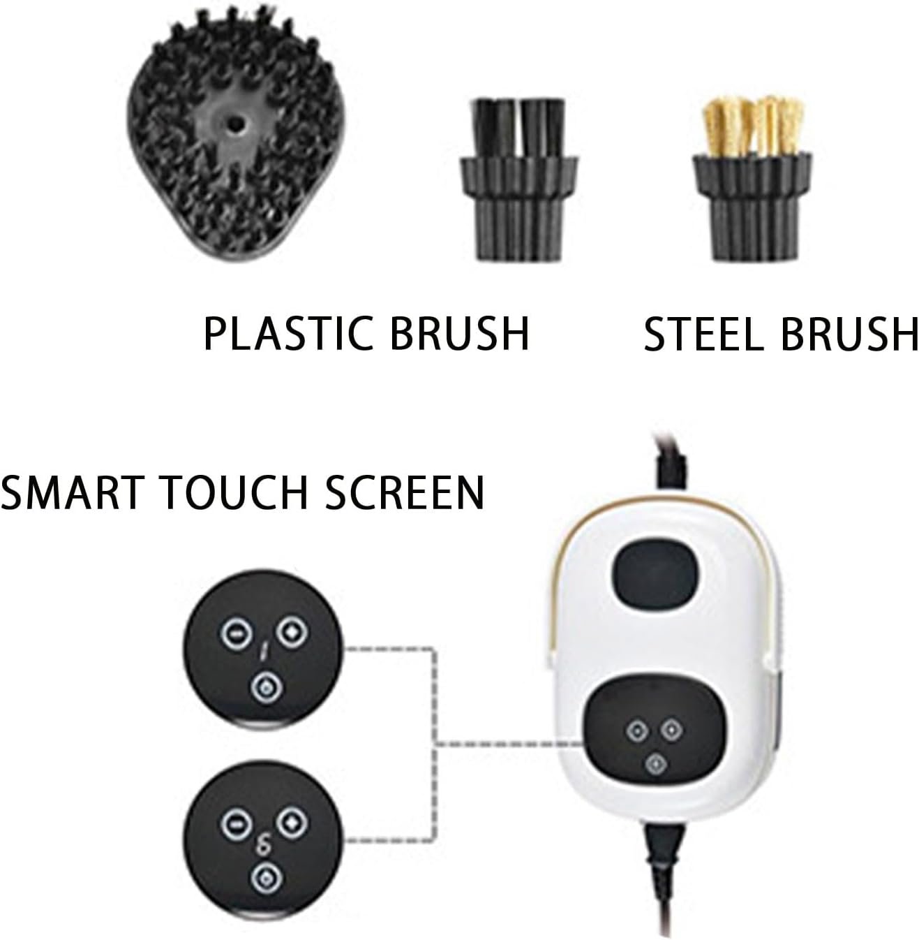 Steam Cleaner, High Pressure High-Temperature House Steamer, Multipurpose Handheld Steam Cleaning Machine