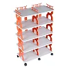 Portable Rotating Shoe Rack Stand Organizer  - 47x26x85.5 cm