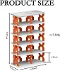 Portable Rotating Shoe Rack Stand Organizer  - 47x26x85.5 cm