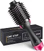 Hot Air Hair Styler Brush - Electric Hair Dryer, Straightener & Volumizing Styling Comb