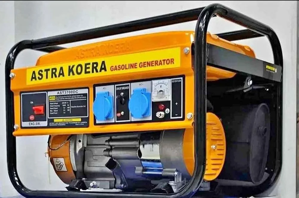 Astra Korea Generator 1.5KVA Gasoline, Recoil Starter, Portable Generator