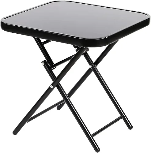 50cm Folding Drinks Side Table, Foldable Coffee Table