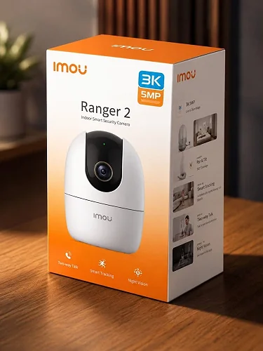 Imou Ranger 2 2K/3MP WiFi Indoor Security Camera Smart Home Monitor