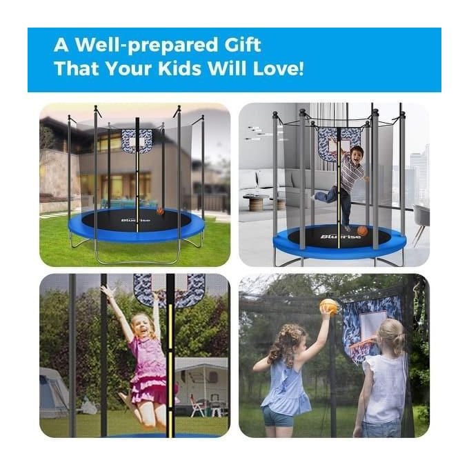 10FT Outdoor Trampoline for Jumping and Play
