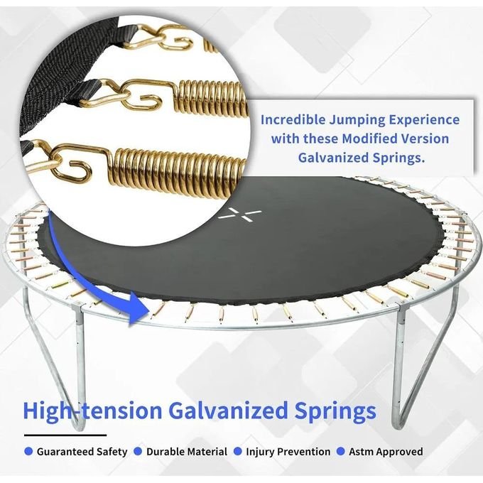 10FT Outdoor Trampoline for Jumping and Play