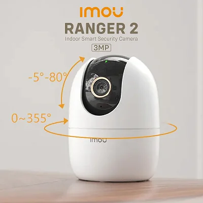 Imou Ranger 2 WiFi Indoor Smart Security Camera for Home &amp; Office