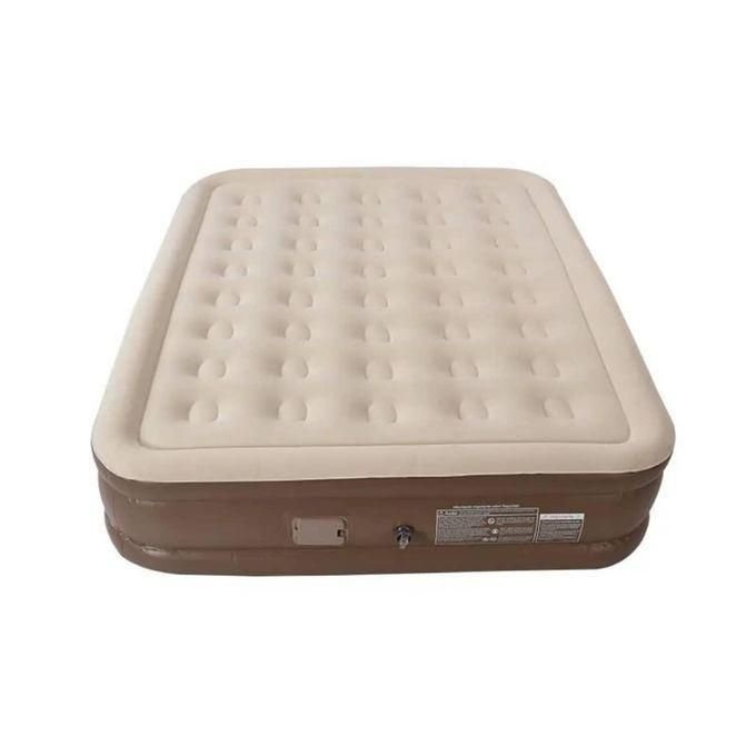 5 by 6 High-density Inflatable Air Mattress with Built-in Electric Pump