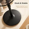 Midea 16-Inch Pedestal Stand Fan FS40-23MR – 3 Speeds, Remote Control, 50W