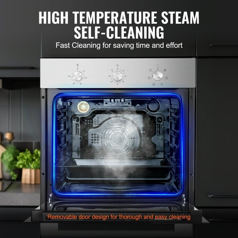 Hisense 60cm Built-in Electric Oven Stainless Steel HBO60203- Silver