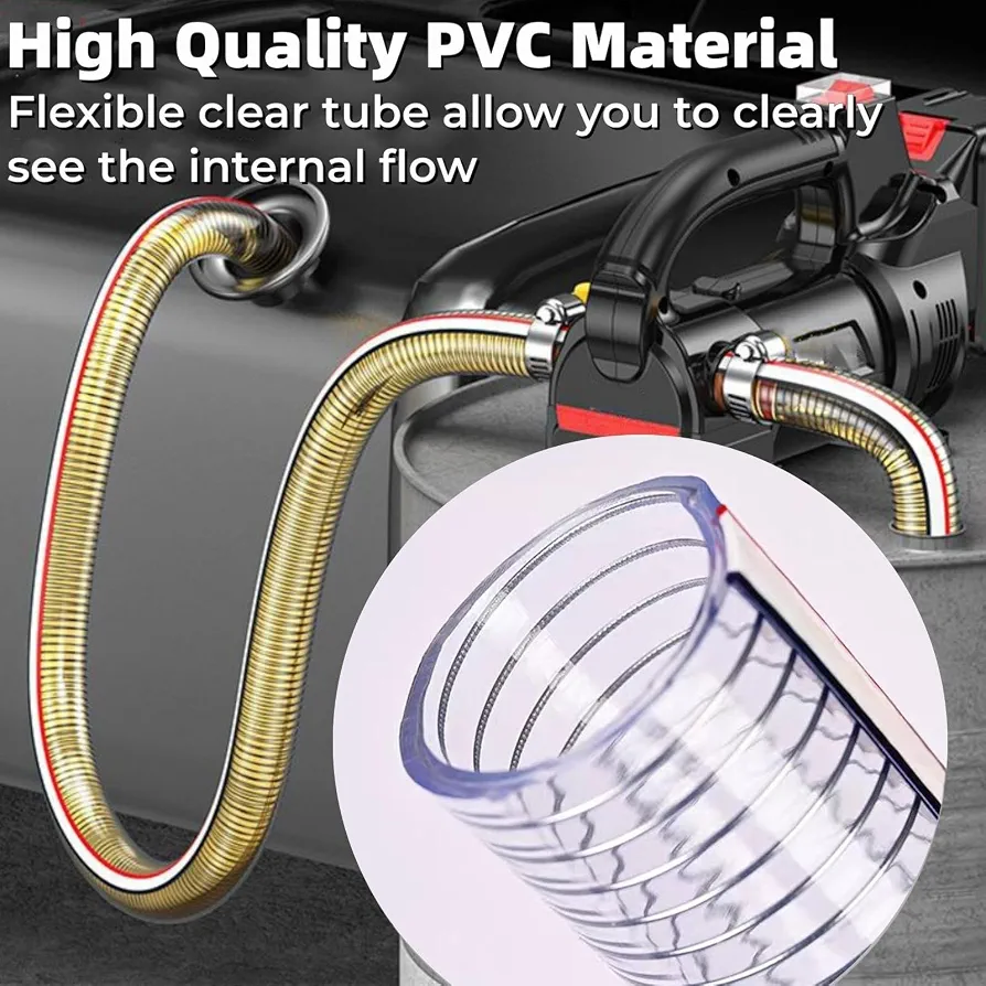 2 Inch Steel Wire Reinforced PVC Suction Hose
