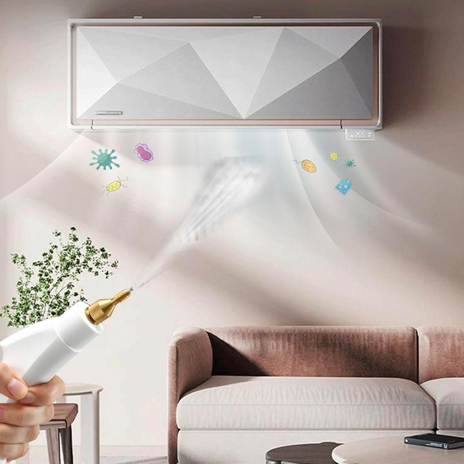 Steam Cleaner, High Pressure High-Temperature House Steamer, Multipurpose Handheld Steam Cleaning Machine