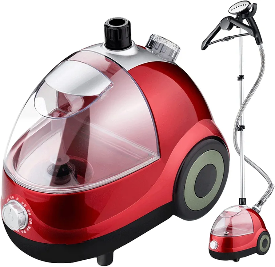 RAF Vertical Garment Steamer -Red
