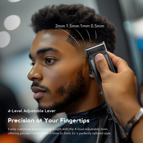 Oraimo Rechargeable Hair Clipper Powerful Motor Adjustable Lever 365-day Warranty