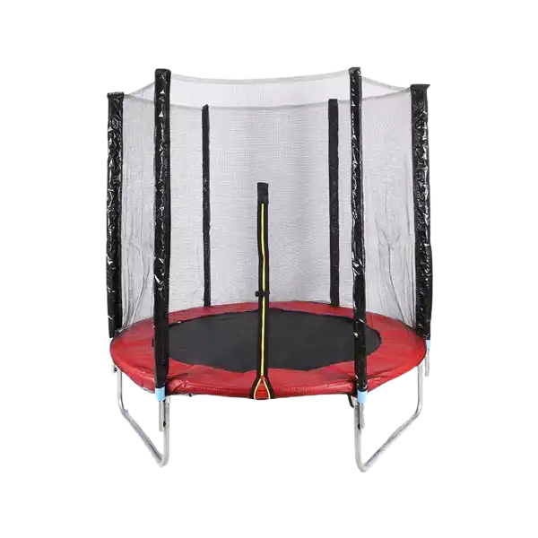 8FT Outdoor Trampoline with Safety Enclosure