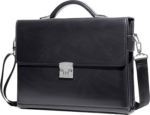 Leather Laptop Business Bag for Men