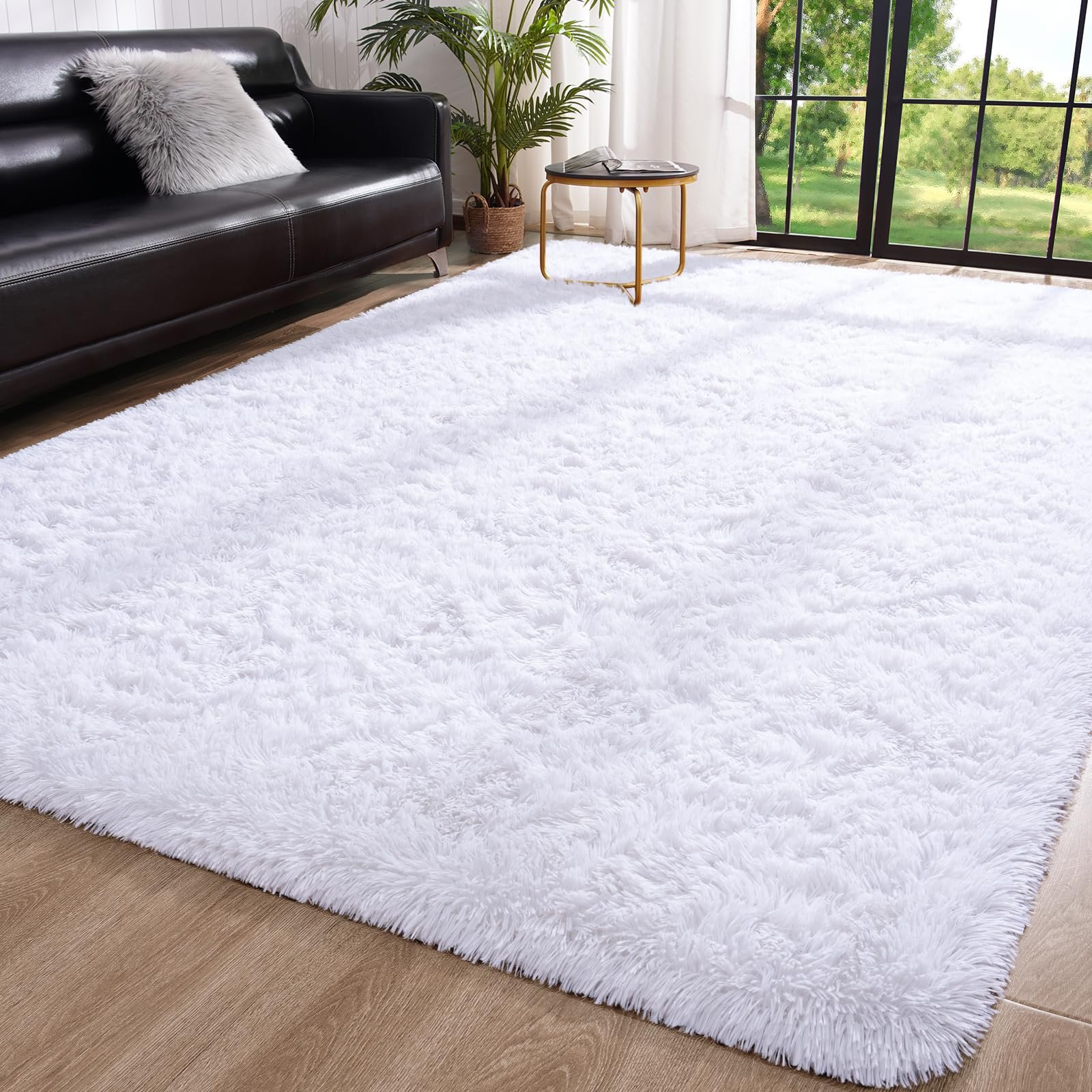 1.5 x2m Medium Size Fluffy Center Carpets  - Multicolor