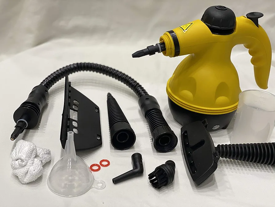 Handheld High-Pressure Steam Cleaner - Yellow