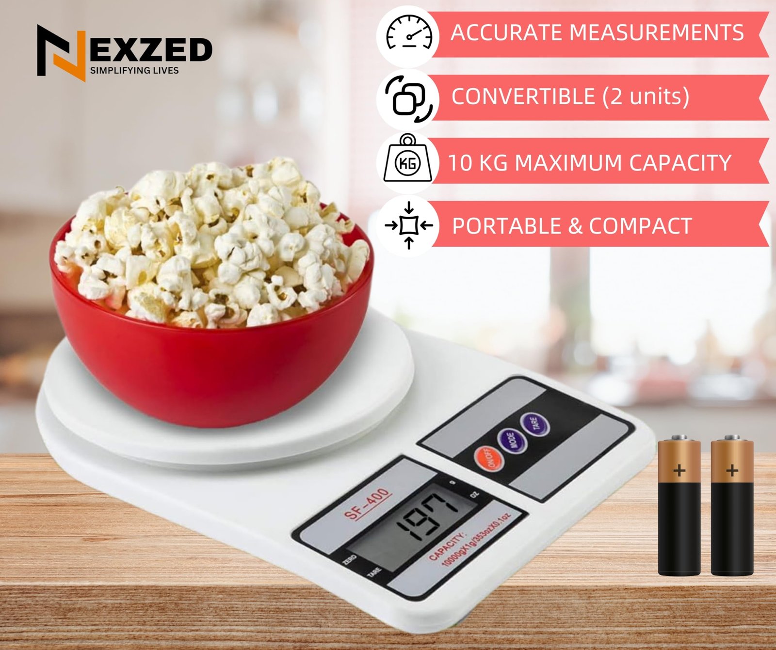 Electronic Price Computing Weighing Scale 30kg - Orange