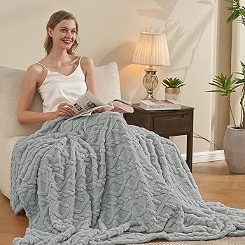 Ultra Soft Warm Throw Fleece Blanket - Multicolor
