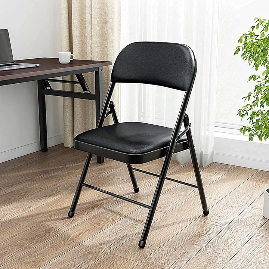 Foldable Chair Portable Foldable Chairs - Black