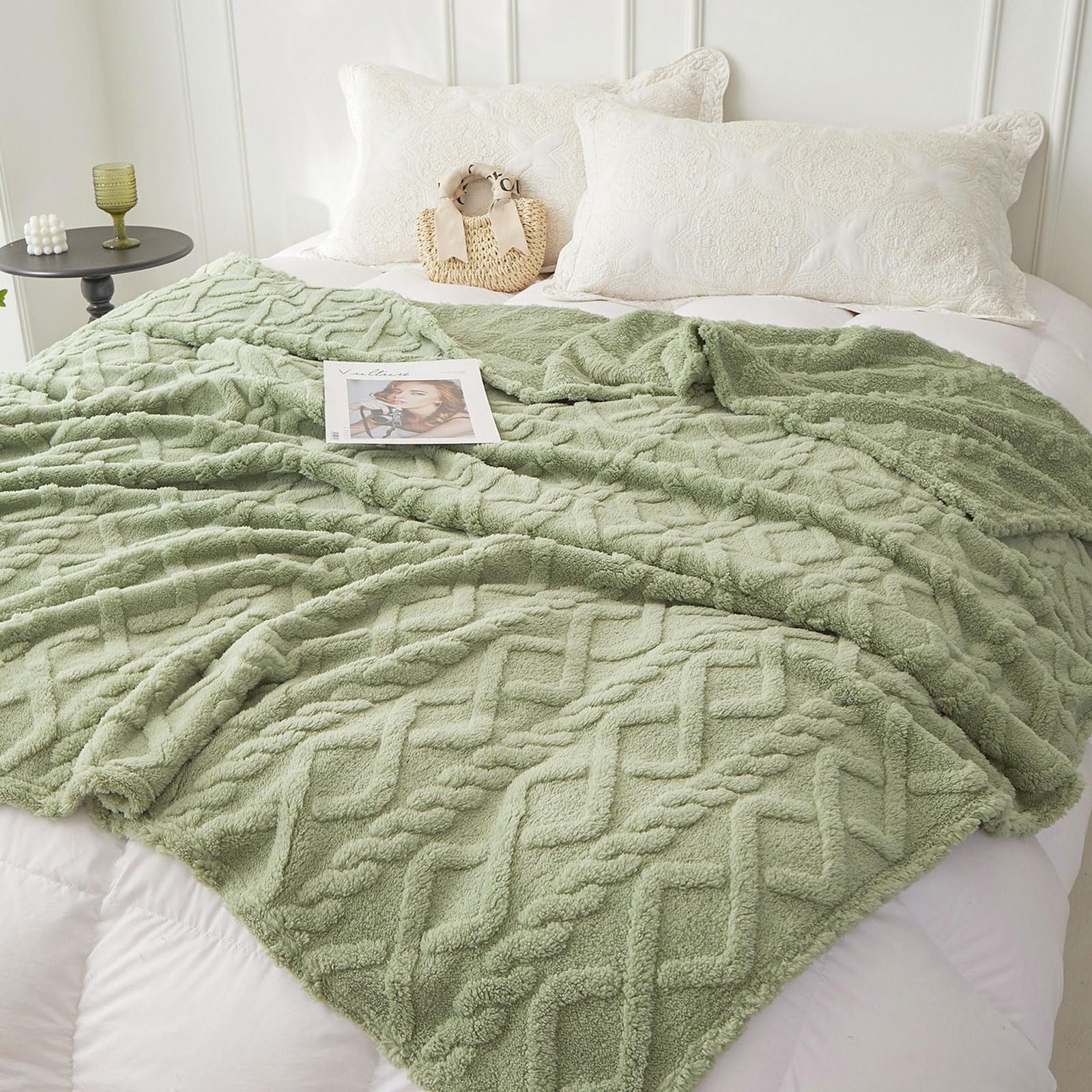 5x6 Ultra Soft Warm Throw Fleece Blanket - Multicolor