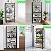 Foldable 5-Tier Storage Organizer – Multipurpose Kitchen, Bedroom & Living Room Rack