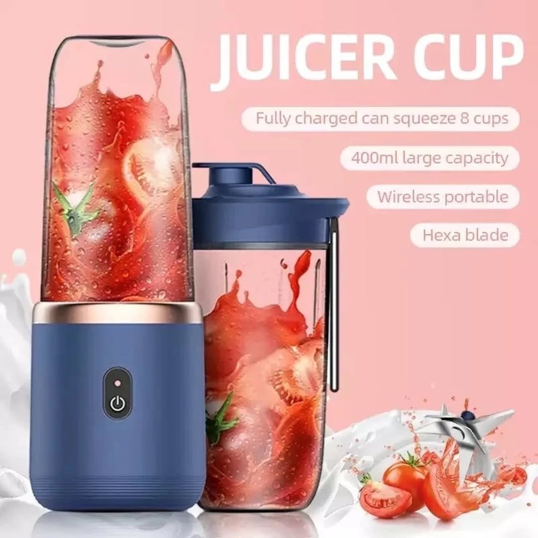 Mini Electric Rechargeable Portable Wireless Juicer Cup