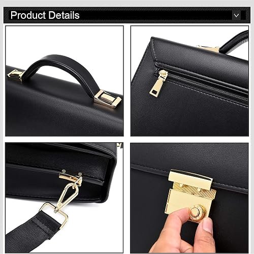 Leather Laptop Business Bag for Men