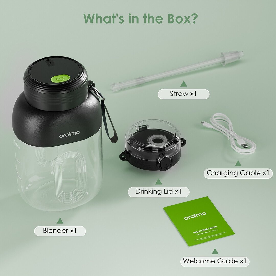 Oraimo Smart Blender Cup 1L Juice Blender