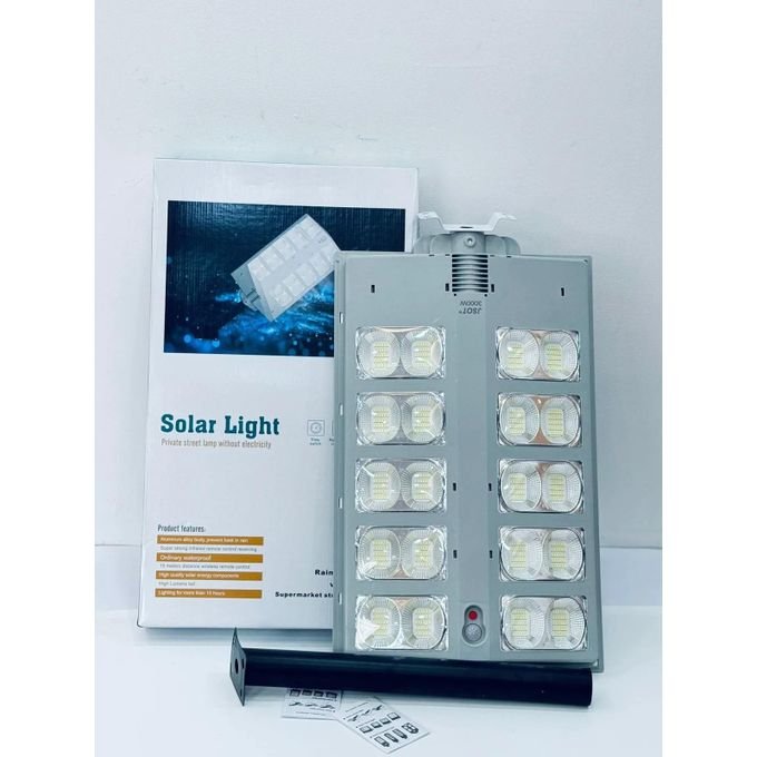 3000W Outdoor Solar Security Street Light With Remote
