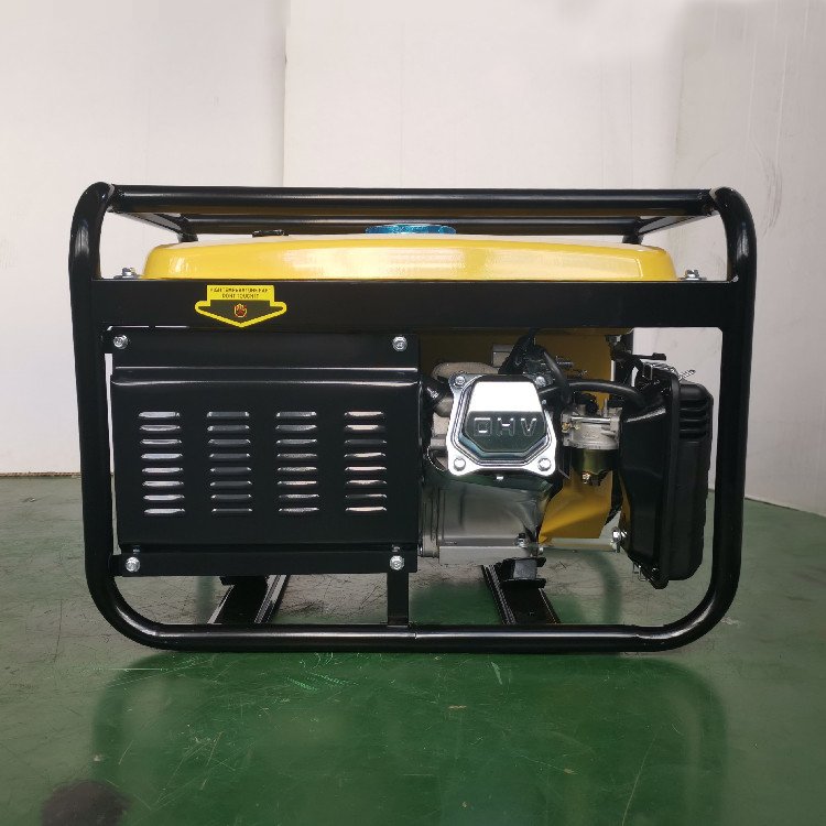 Astra Korea 1.5KVA Gasoline Portable Generator with Manual Recoil Starter - Yellow