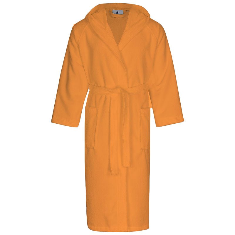 Women's Cotton Bathrobe - Orange