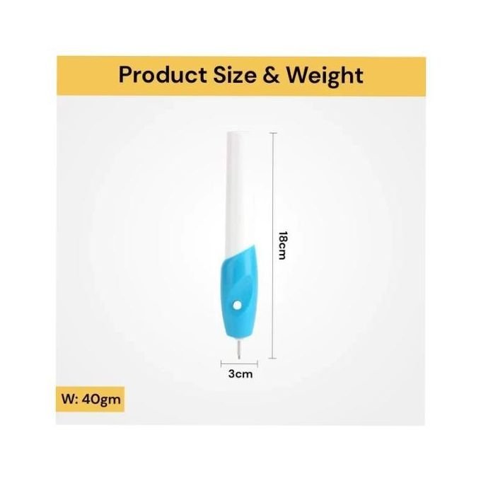 Battery Operated Engraving Pen – Portable Rotary Engraver with 2 Tips