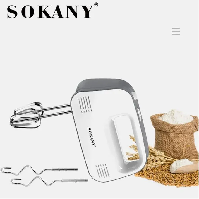 Sokany Hand Mixer 7 Speed - White
