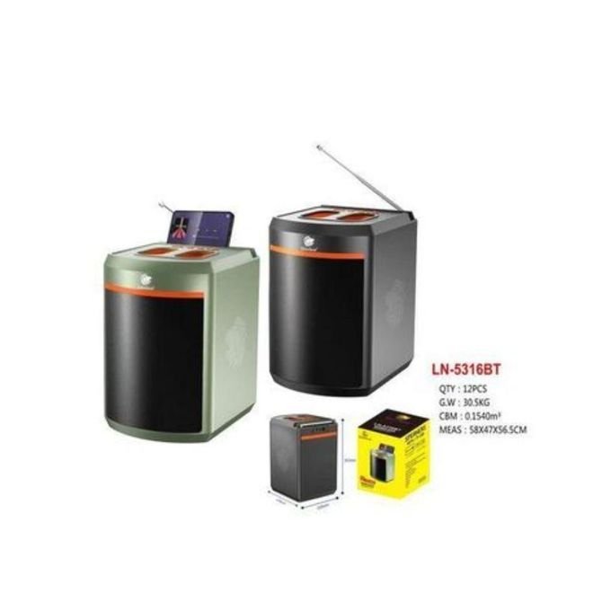BoomBest LN-5316BT Mini Portable Home Theater Speaker with Bluetooth, USB & TF