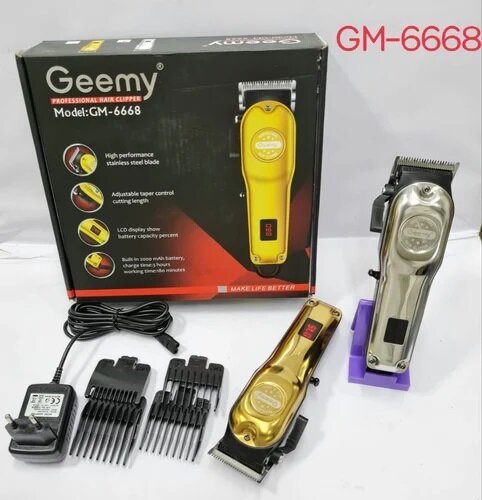 Geemy GM-6668 professional rechargeable hair clipper