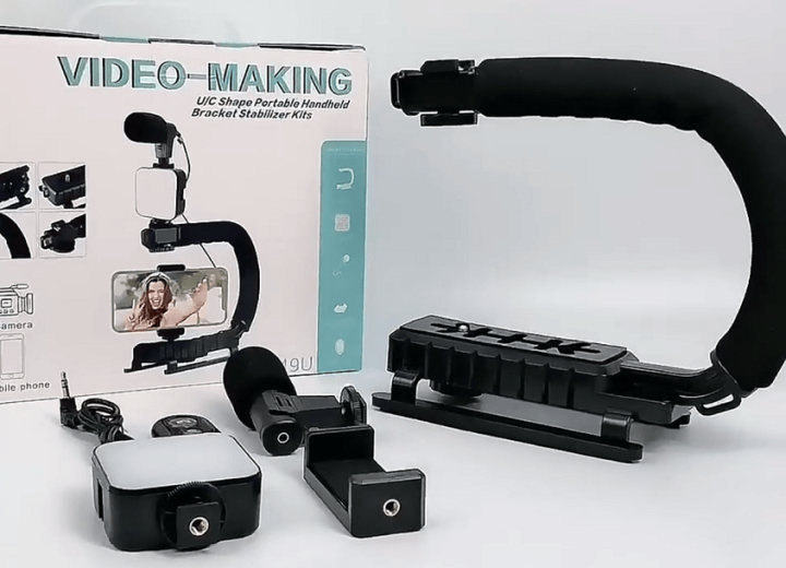 Camera Stabilizer Kit designed for video recording.