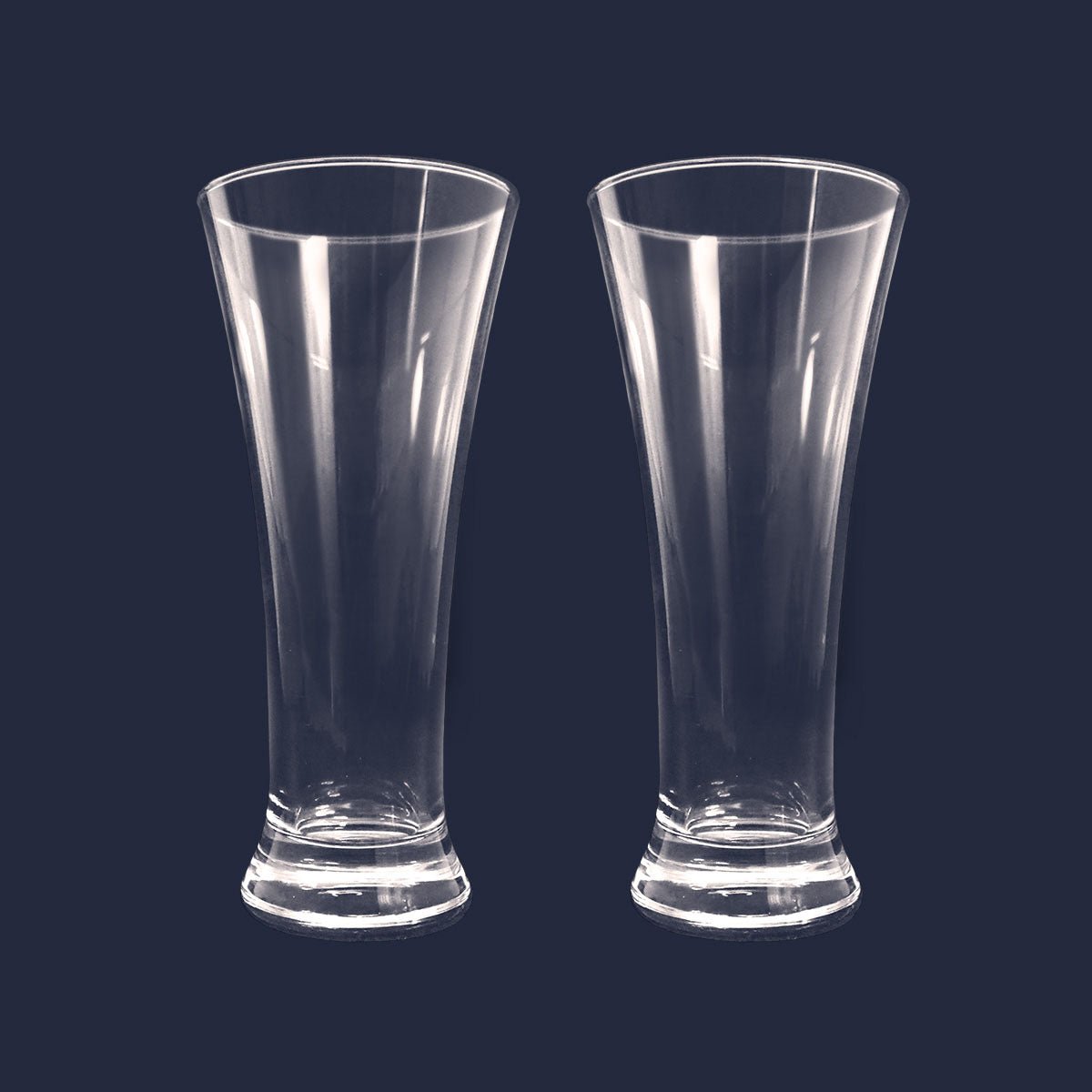 6 Piece set of Clear Long Cocktail Juice Glasses