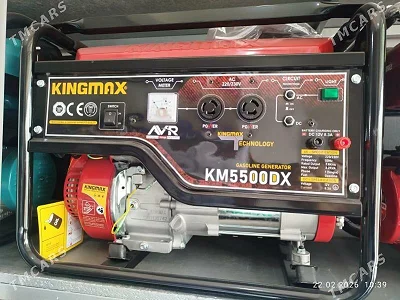 Kingmax KM5500DX 3KVA Petrol Generator – Heavy-Duty Backup Power Generator with AVR