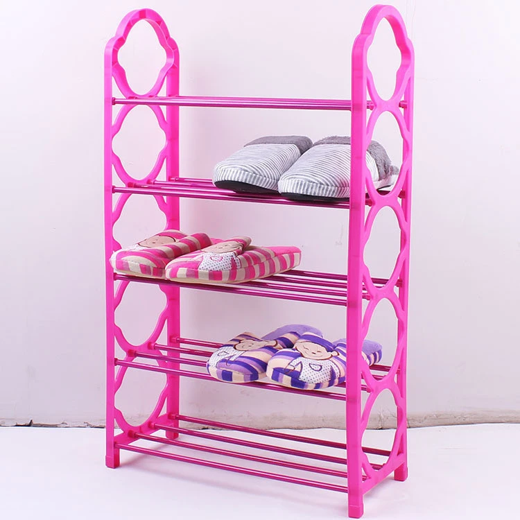 4-Layer Shoe Storage Rack (Not Assembled - colour varies