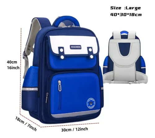 DENGGAO Well Designed School Bag With Good Material - Blue