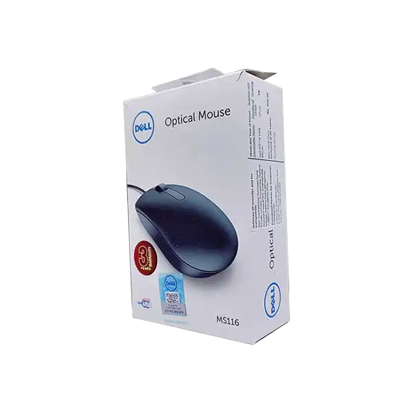 DELL MS116 Optical Mouse (Black)