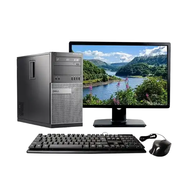 DELL Refurbished Desktop I7 Ram 8gb HDD 500GB (full Set With All Cables)