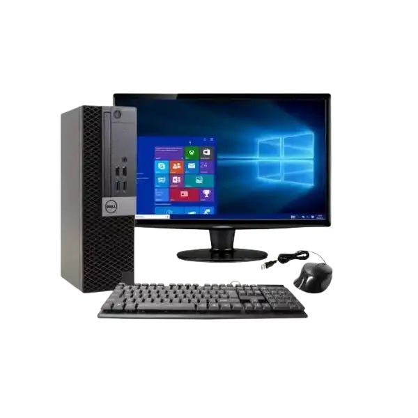 DELL Refurbished OptiPlex Complete Set Desktop CPU Core I3 - 4GB Ram - 500GB