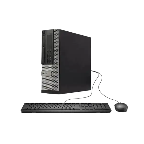 DELL Refurbished Optiplex Desktop CPU 4gb RAM 500GB HDD I5 With Free VGA-Black