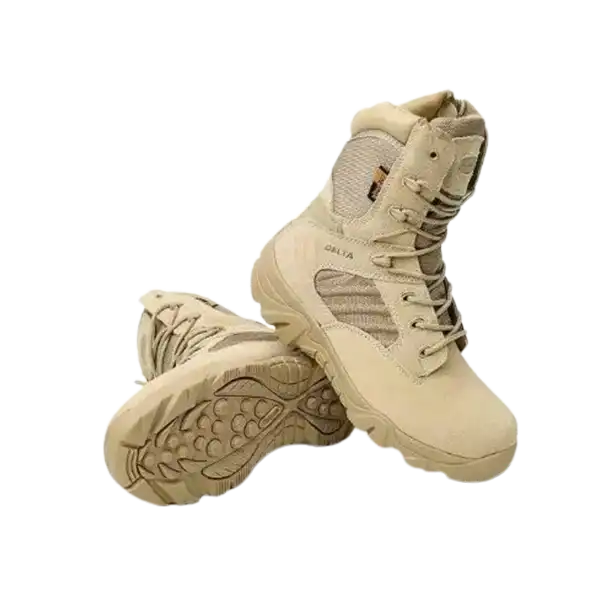 Tactical Desert Delta Combat Boots - Brown